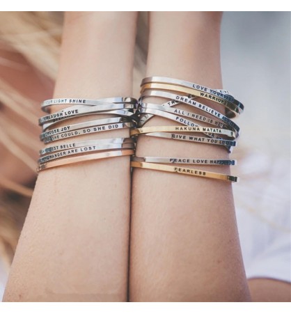Mantra bracelet