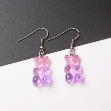 Candy bear earrings