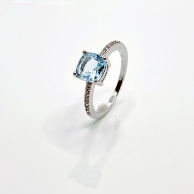 Bague zircon discount