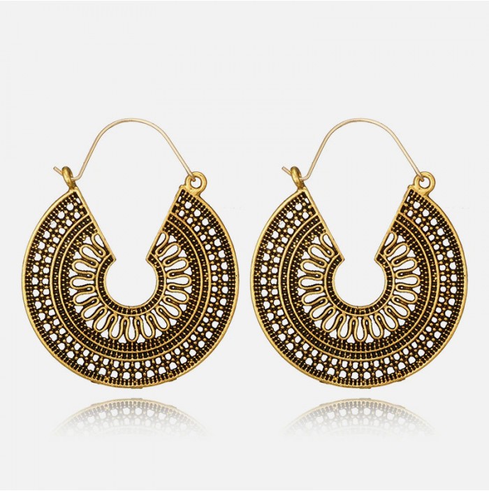 Antic Gold Indian hoops