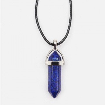Lapis lazuli amulet necklace