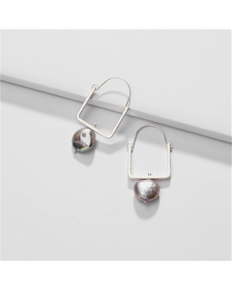 Antique pearl earrings