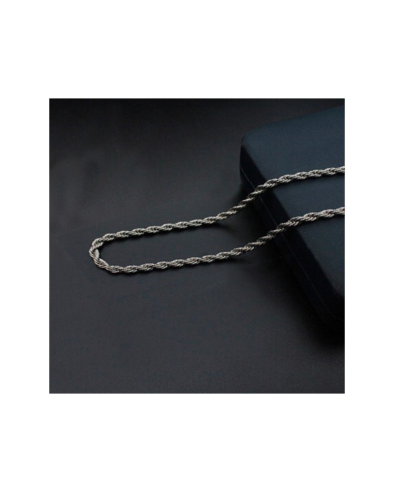 2mm twisted stainless steel chain