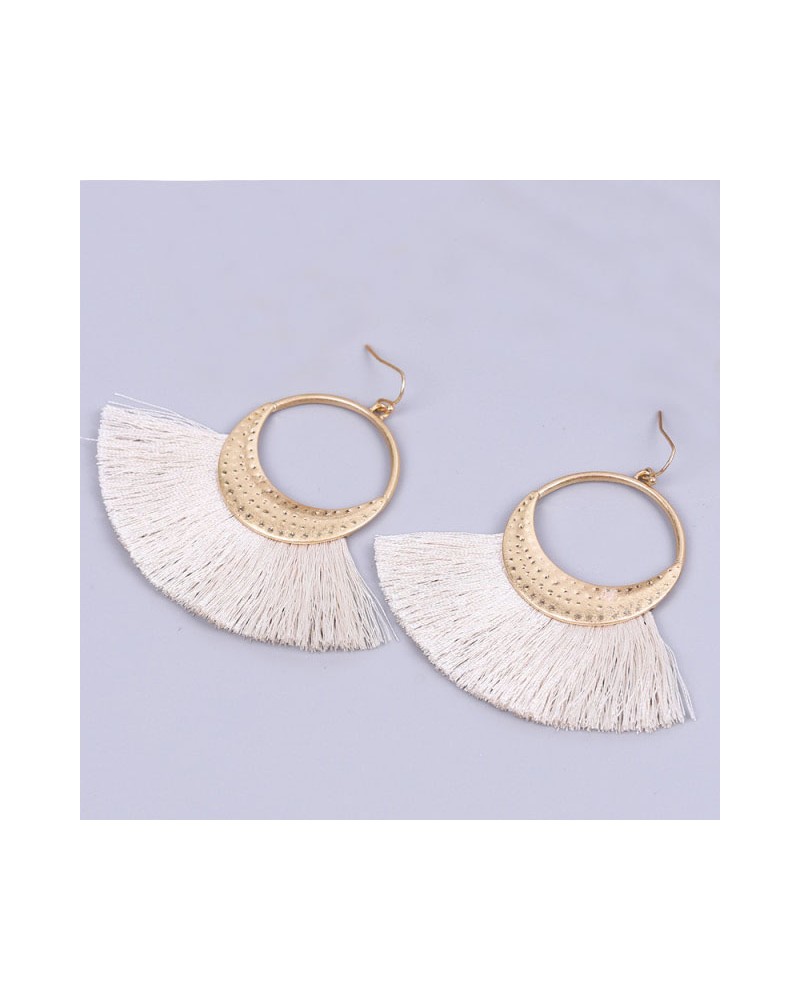 Golden Pearl Ethnic Earrings