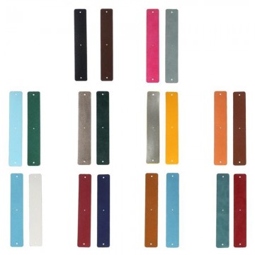 25 mm Lederband für Georgette-Stahlarmband