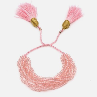 Pink pearl bracelet