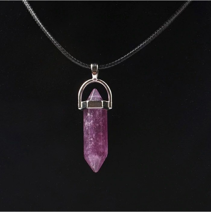 Collana Amuleto Ametista