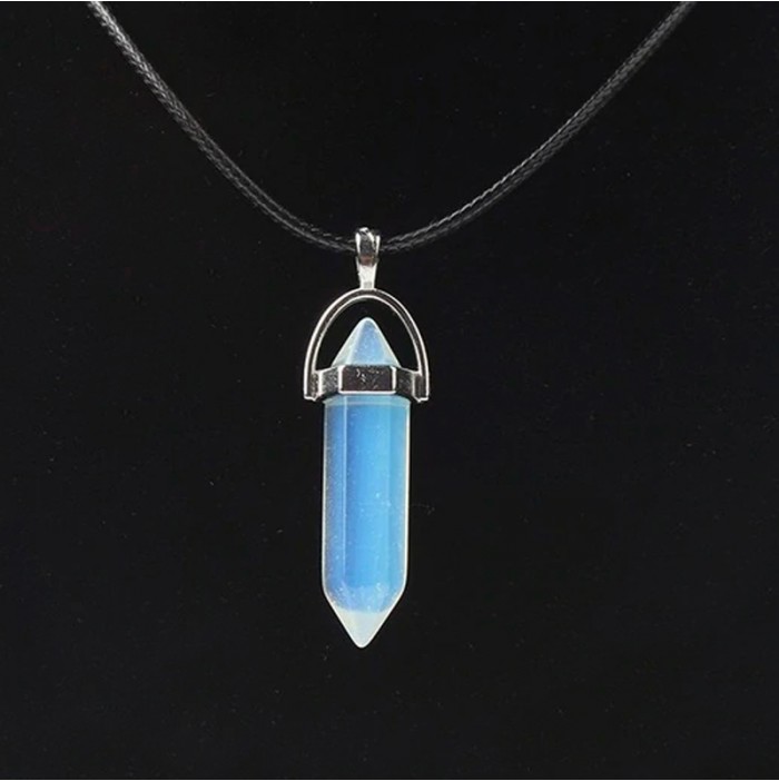 Opal Amulet Necklace