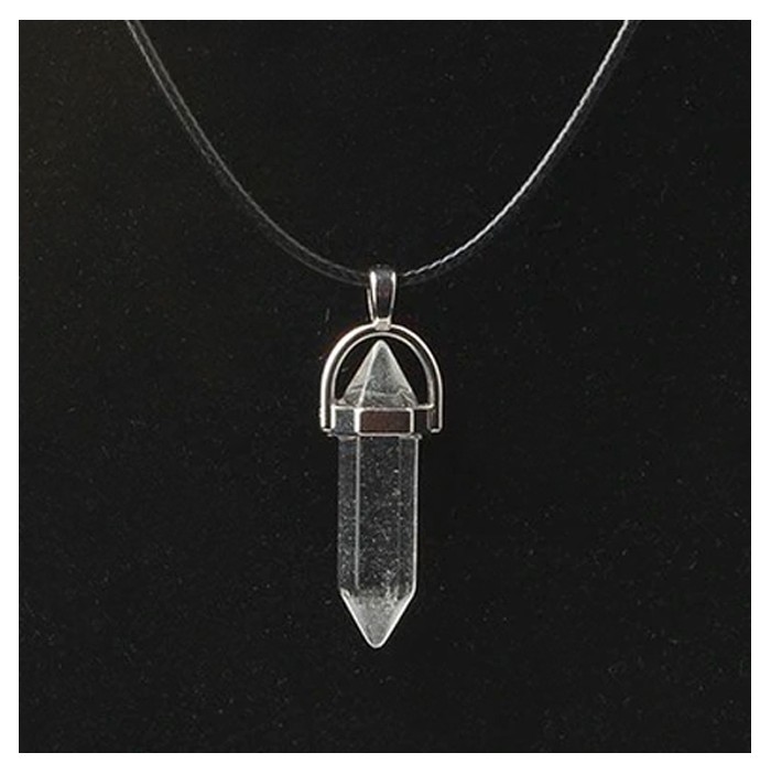 Collier Amulette Cristal